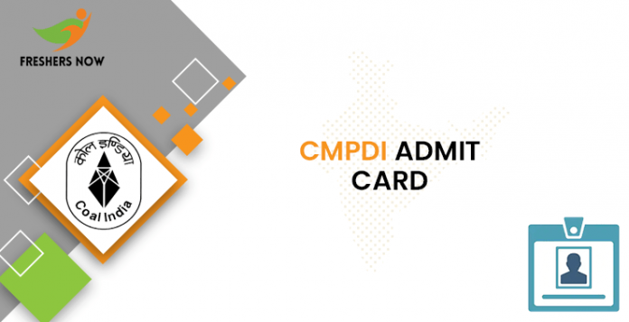 CMPDI Junior Scientific Assistant Admit Card