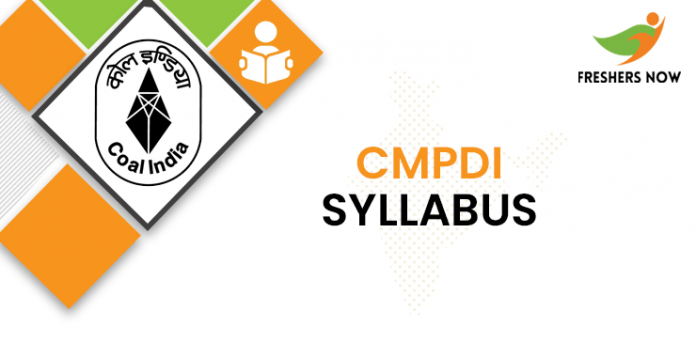 CMPDI Junior Scientific Assistant Syllabus 2020