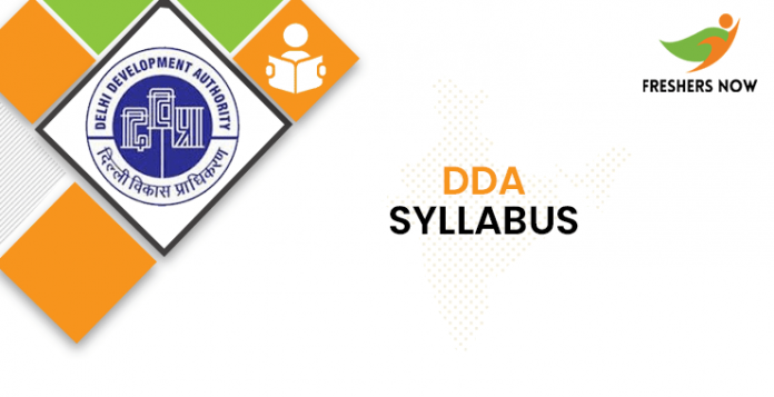 DDA Junior Secretariat Assistant Syllabus 2020