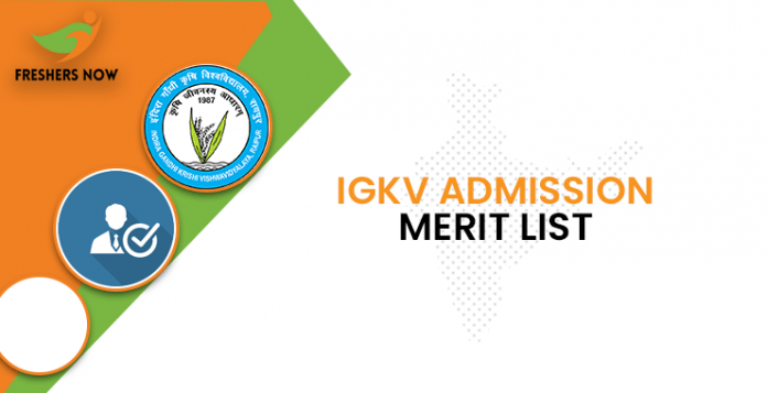 IGKV Admission Merit List