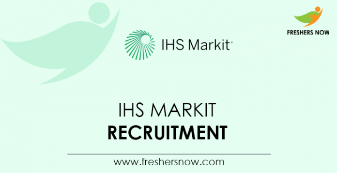IHS Markit Recruitment