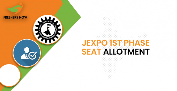 JEXPO 1st Phase Seat Allotment