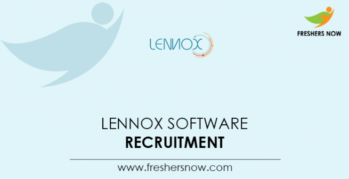 Lennox Software Recruitment