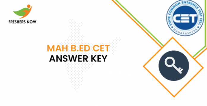 MAH B.Ed CET Answer Key