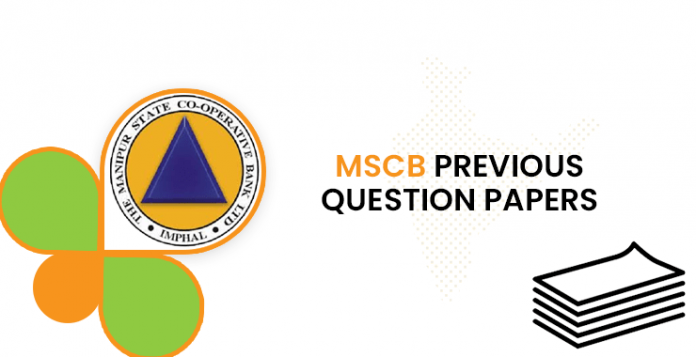 MSCB Senior Account Assistant Previous Question Papers