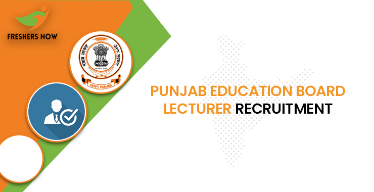 Punjab Education Board Lecturer Recruitment 2020 – 31 DPE Posts