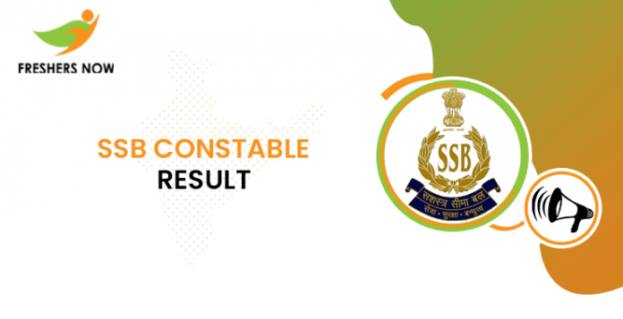 SSB Constable Result