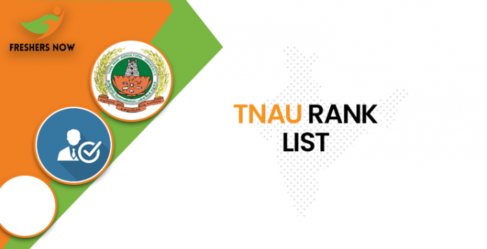 TNAU Rank List