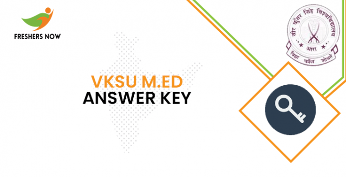 VKSU M.Ed Entrance Exam Answer Key