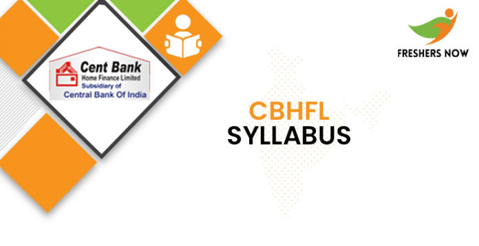 CBHFL Senior Officer Syllabus 2020