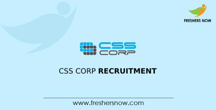 CSS Corp Recruitment