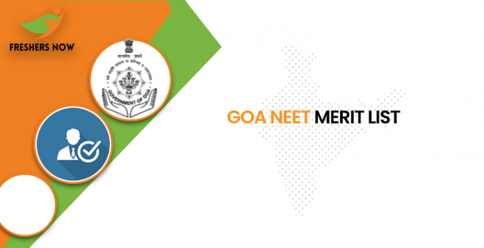 Goa NEET Merit List