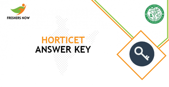 HORTICET Answer Key