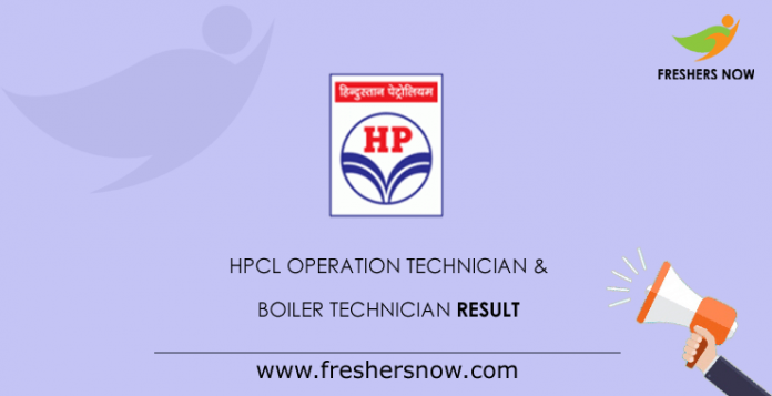 HPCL Operation Technician Result