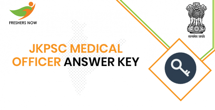 JKPSC Medical Officer Answer Key