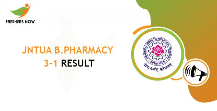 JNTUA-B.Pharmacy-3-1-result