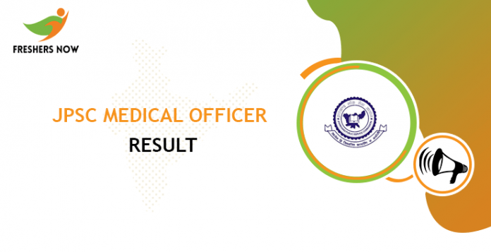 JPSC Medical Officer Result