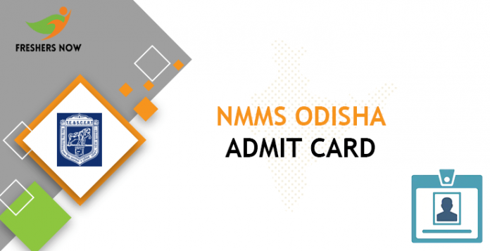 NMMS Odisha Admit Card