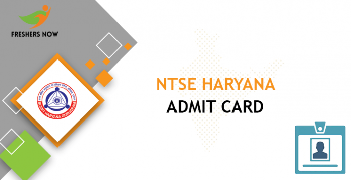 NTSE Haryana Admit Card
