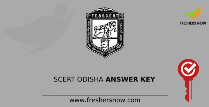 SCERT Odisha Answer Key