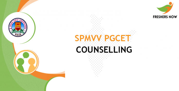 SPMVV PGCET Counselling