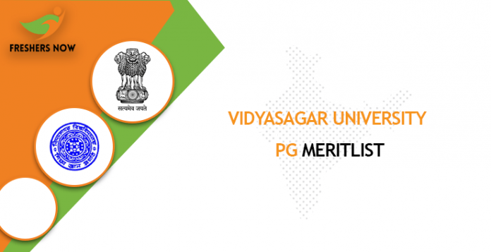 Vidyasagar University PG Merit List