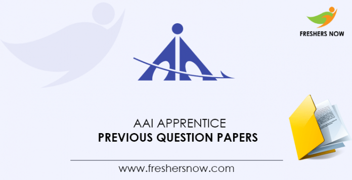 AAI Apprentice Previous Question Papers