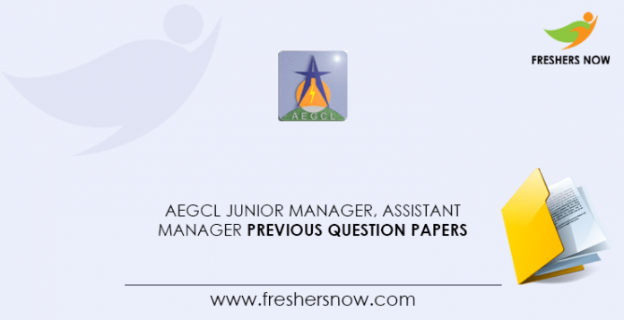 AEGCL-Junior-Manager,-Assistant-Manager-Previous-Question-Papers