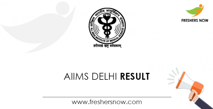 AIIMS-Delhi-Result