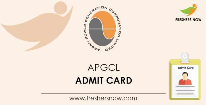 APGCL-Admit-Card