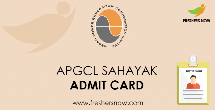 APGCL-Sahayak-Admit-Card