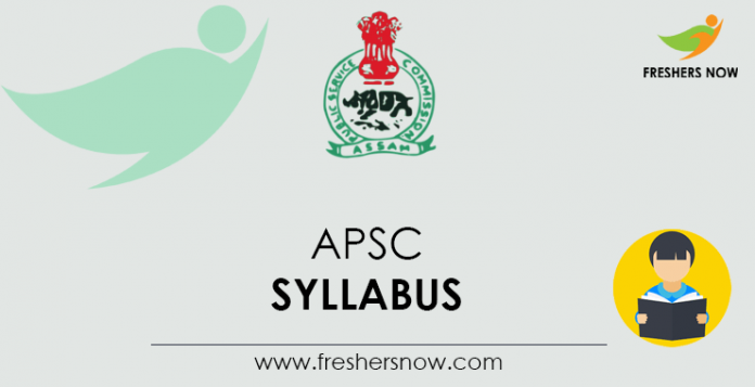 APSC Syllabus