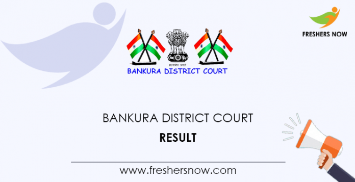 Bankura District Court Result