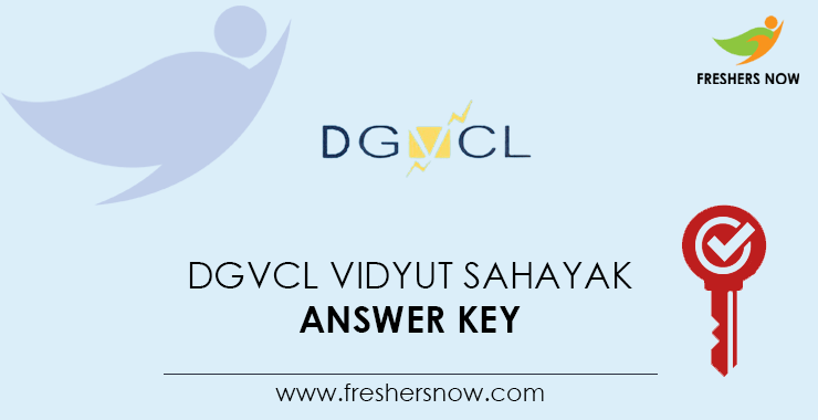 DGVCL Vidyut Sahayak Answer Key 2021 PDF Download | Exam ...