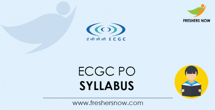 ECGC PO Syllabus