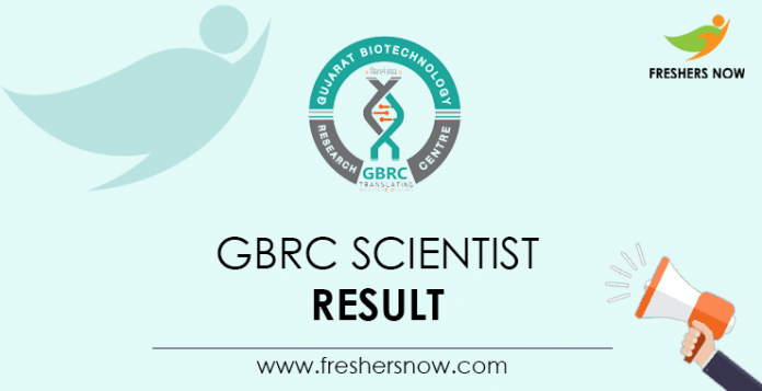 GBRC-Scientist-Result