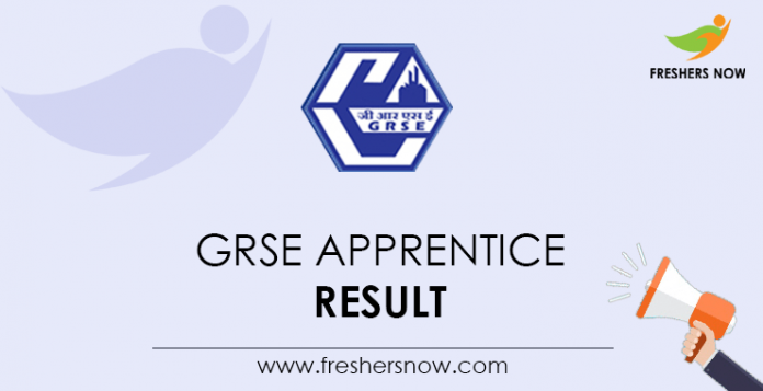 GRSE Apprentice Result
