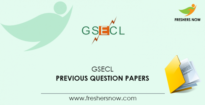 GSECL Previous Question Papers