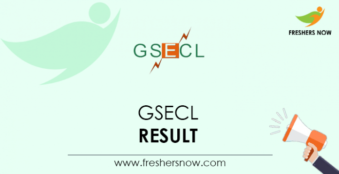 GSECL-Result