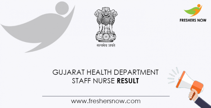 Gujarat-Health-Department-Staff-Nurse-Result