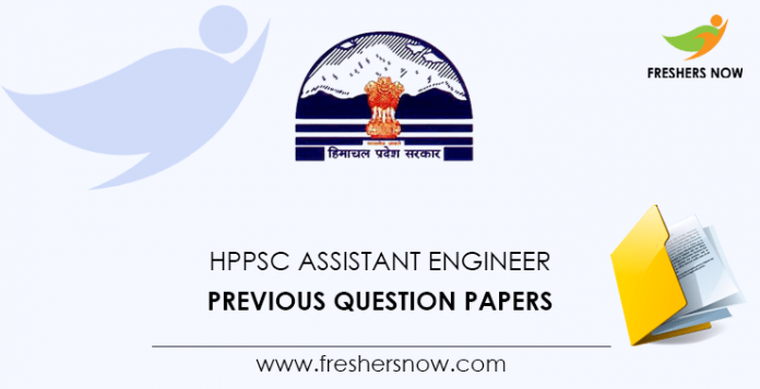 HPPSC Assistant Engineer Previous Question Papers