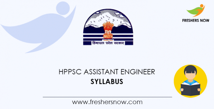 HPPSC Assistant Engineer Syllabus