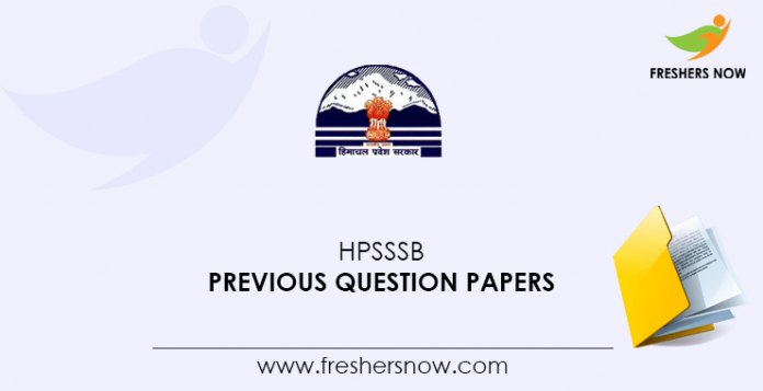 HPSSSB Junior Engineer, Junior Office Assistant, Ledge Keeper Previous Question Papers