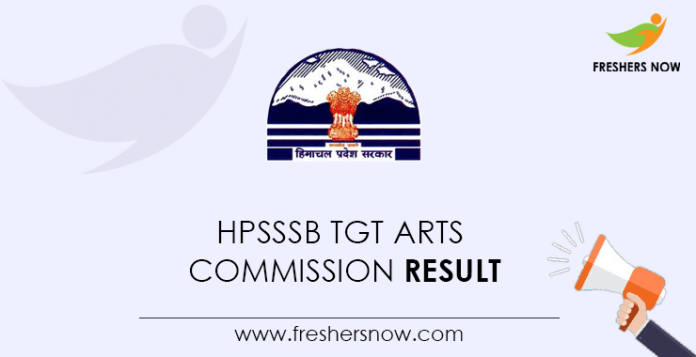 HPSSSB-TGT-Arts-Commission-Result