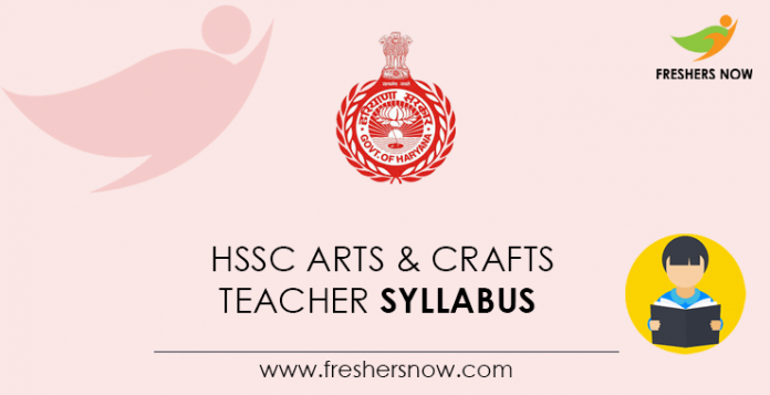 HSSC Arts and Crafts Teacher Syllabus