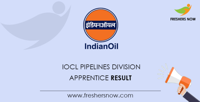 IOCL-Pipelines-Division result