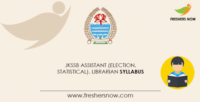 JKSSB-Assistant-(Election,-Statistical),-Librarian-Syllabus