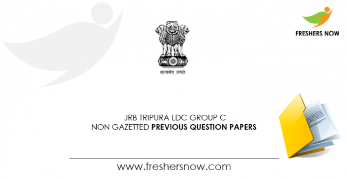 JRB-Tripura-LDC-Group-C-Non-Gazetted-Previous-Question-Papers