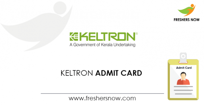 KELTRON Admit Card