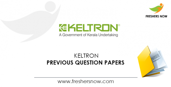 KELTRON Engineer Trainee, Officer, Assistant Manager Previous Question Papers
